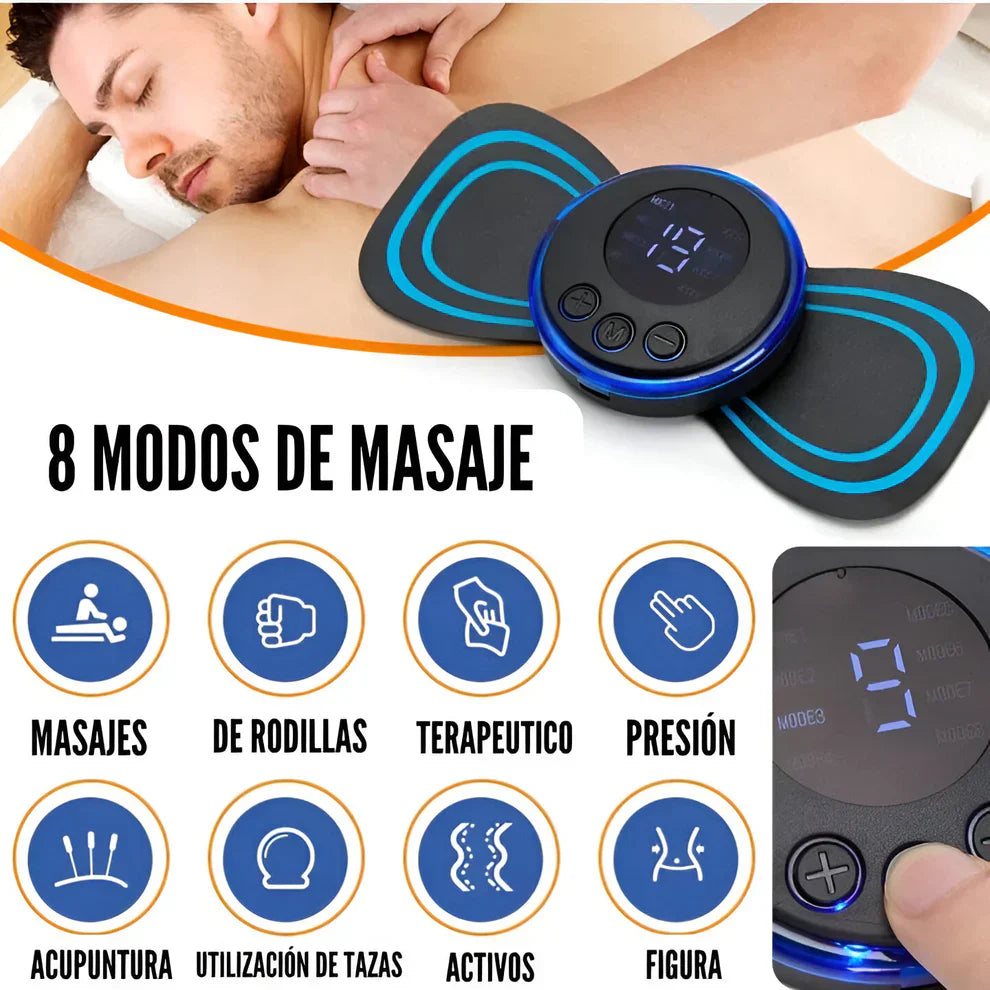 MINI MULTIMASAJEADOR ESTIMULADOR DE CUERPO + ENVIO GRATIS